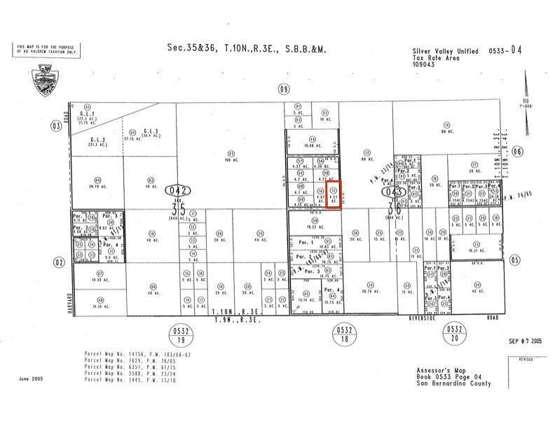 Newberry Springs, CA 92365,0 Palm Vista Rd
