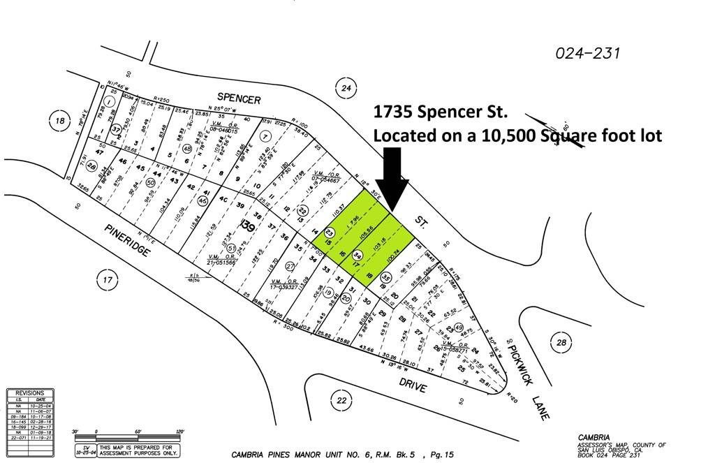 Cambria, CA 93428,1735 Spencer ST