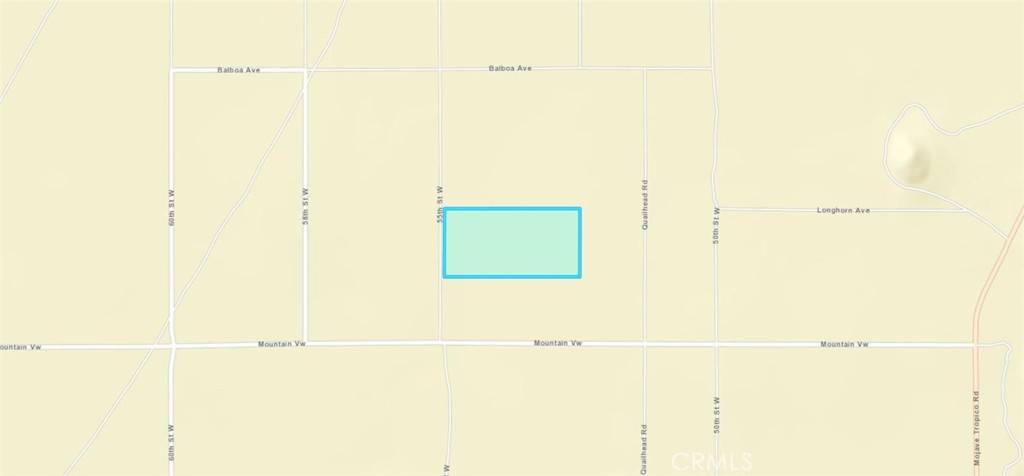 Mojave, CA 93501,0 Vic of 55th W and Trotter Ave