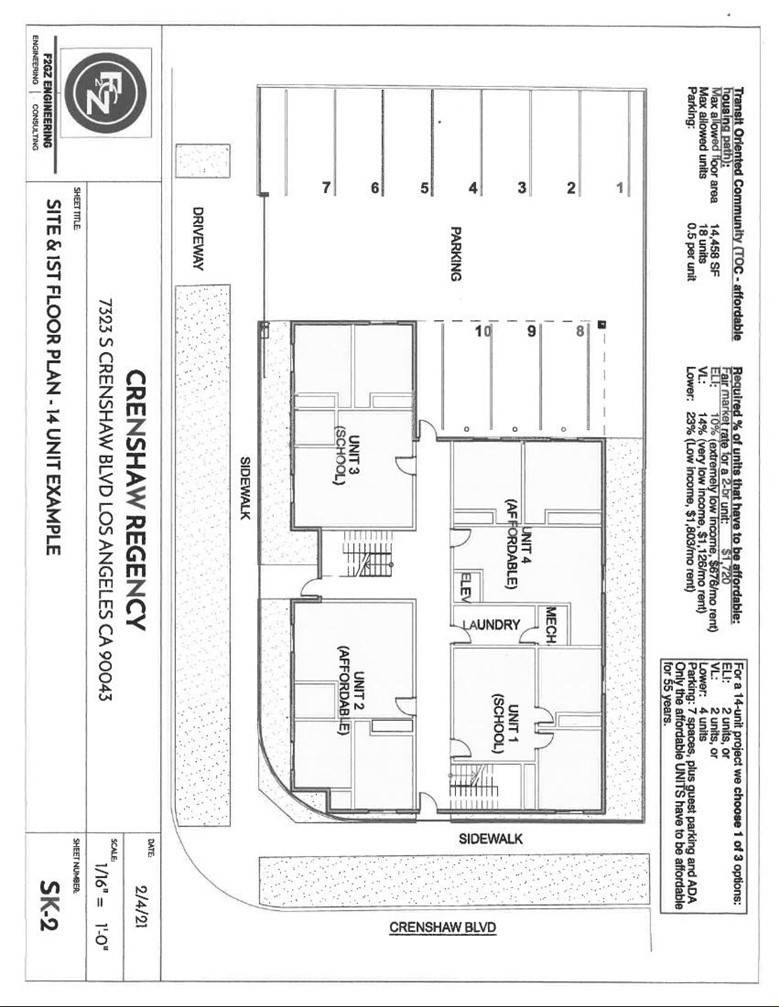 Los Angeles, CA 90043,7323 Crenshaw BLVD