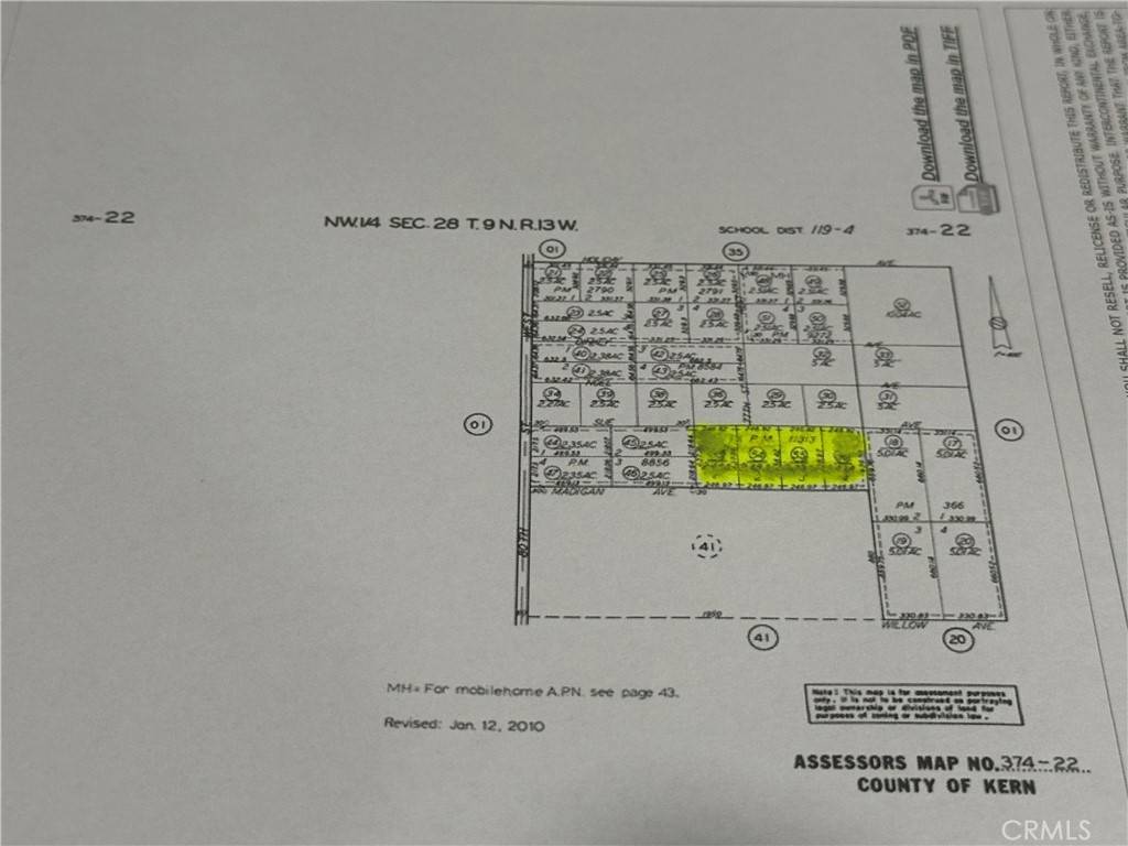 Rosamond, CA 93560,0 W 80th West/Madigan Avenue