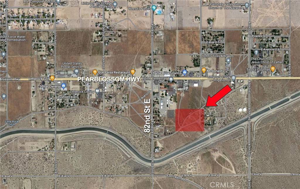 Littlerock, CA 93543,0 Vac/Vic Pearblossom Hwy/82nd ST E