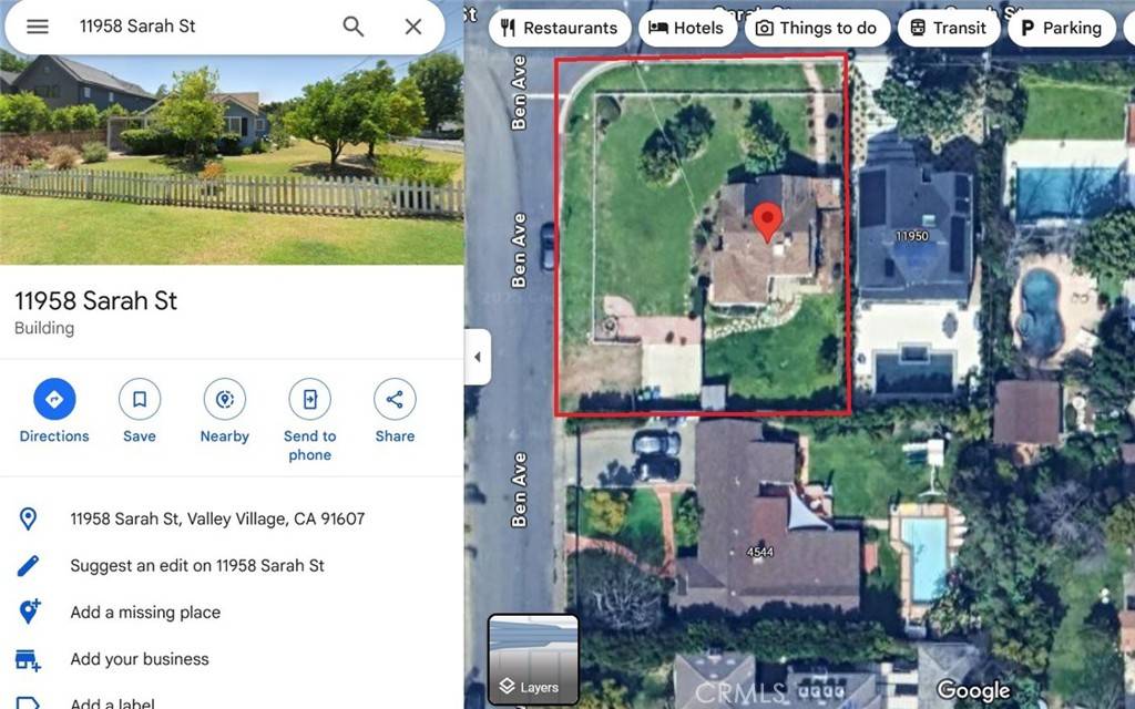 Valley Village, CA 91607,11958 Sarah ST