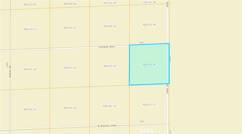 Mojave, CA 93501,0 20th Street
