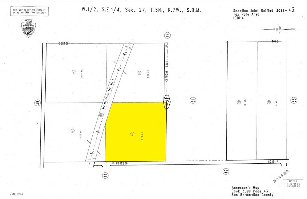 Pinon Hills, CA 92372,0 Pionero RD