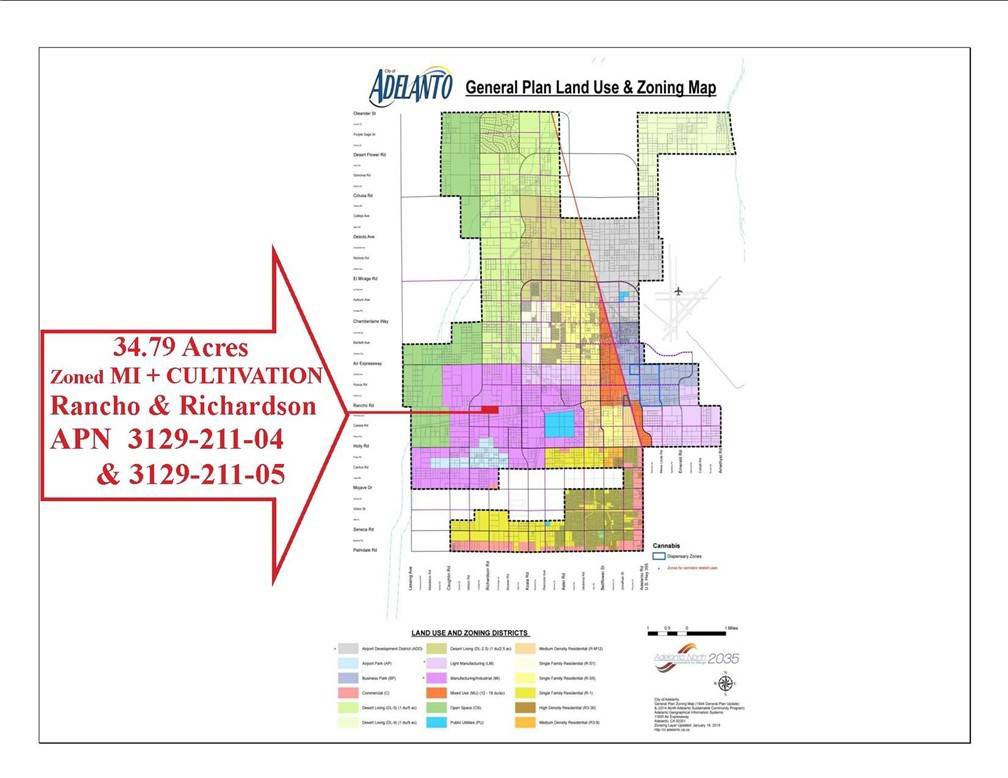 Adelanto, CA 92301,0 Rancho & Richardson 34.79-acres RD
