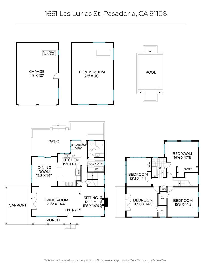 Pasadena, CA 91106,1661 Las Lunas