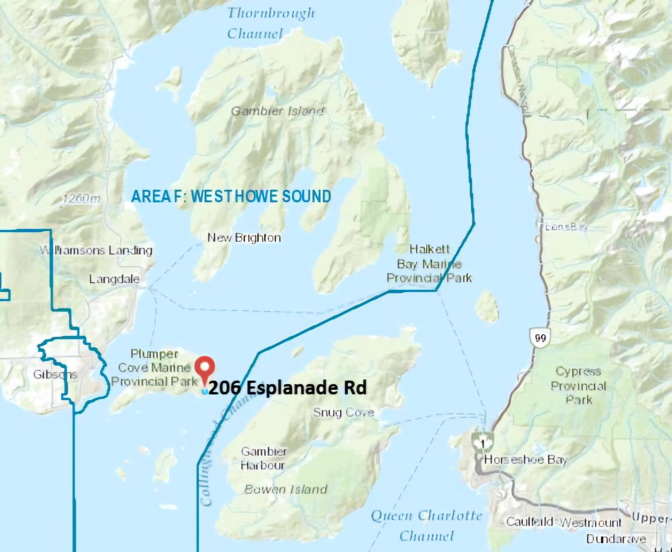 Keats Island, BC V0N 1V0,206 Esplanade RD