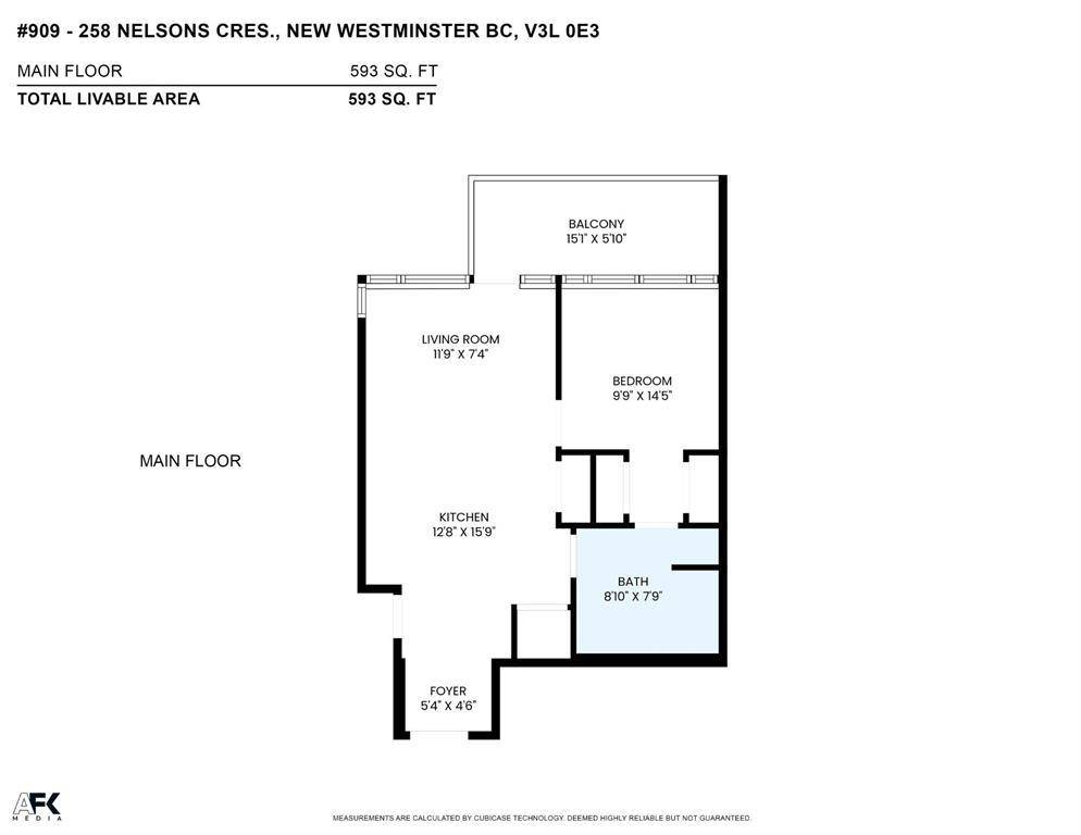 New Westminster, BC V3L 0J9,258 Nelson's CT #909