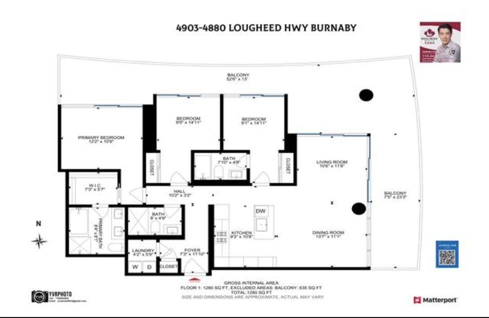 Burnaby, BC V5C 0N1,4880 Lougheed HWY #4903