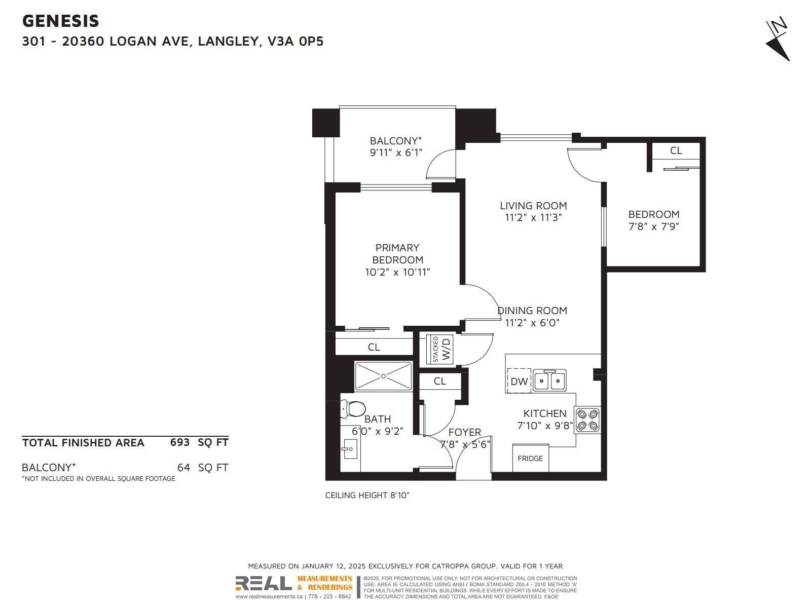 Langley, BC V3A 0P5,20360 Logan AVE #301