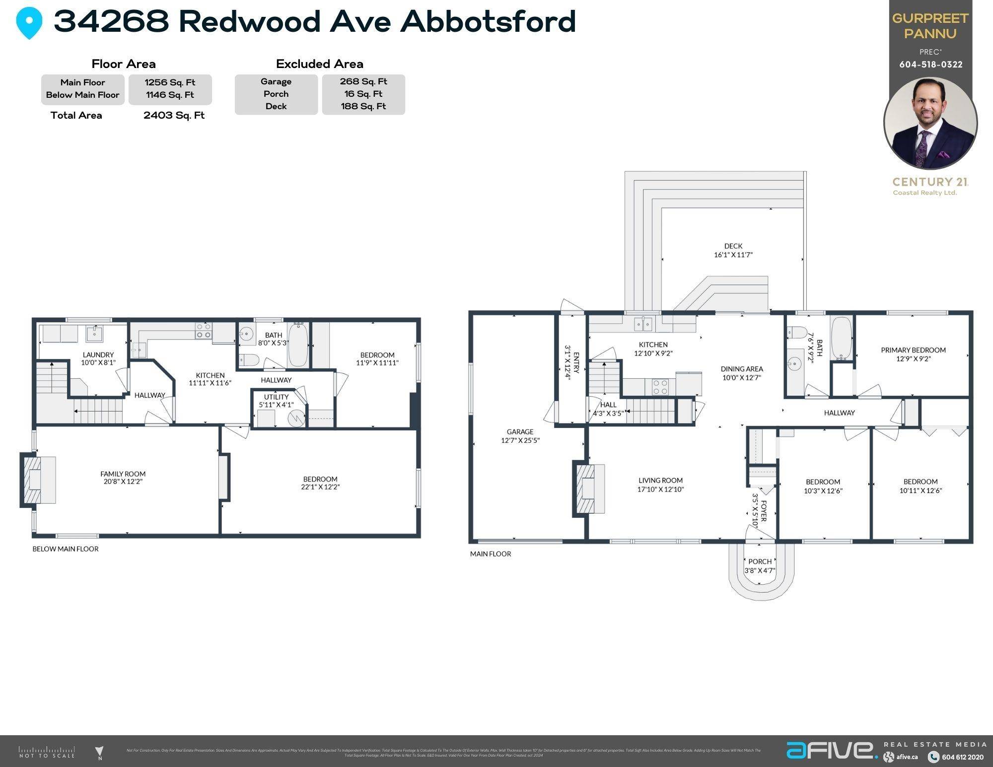 Abbotsford, BC V2S 2T7,34268 Redwood AVE