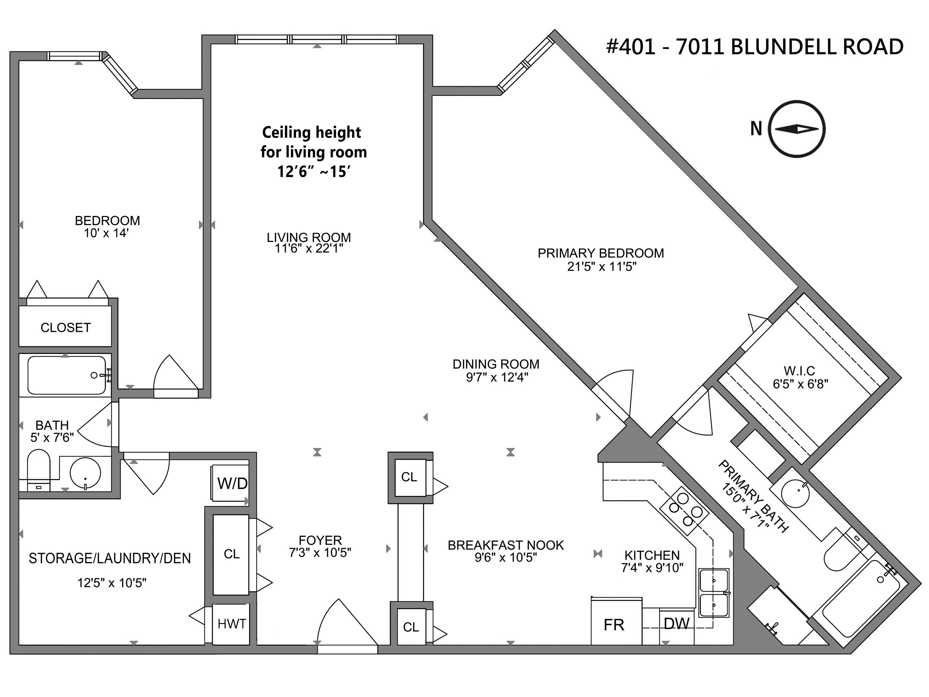 Richmond, BC V6Y 1J5,7011 Blundell RD #401