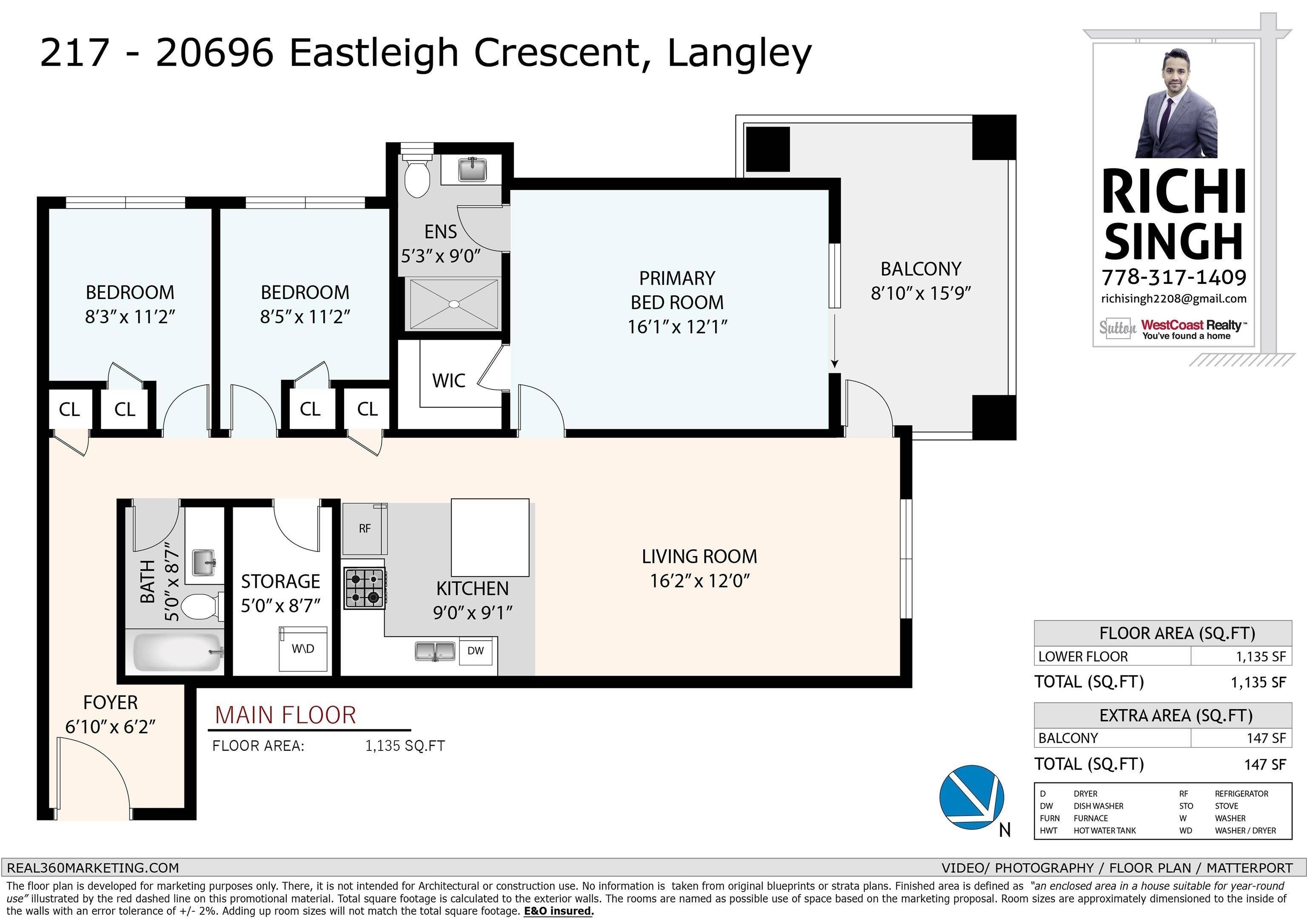 Langley, BC V3A 0M3,20696 Eastleigh CRES #217