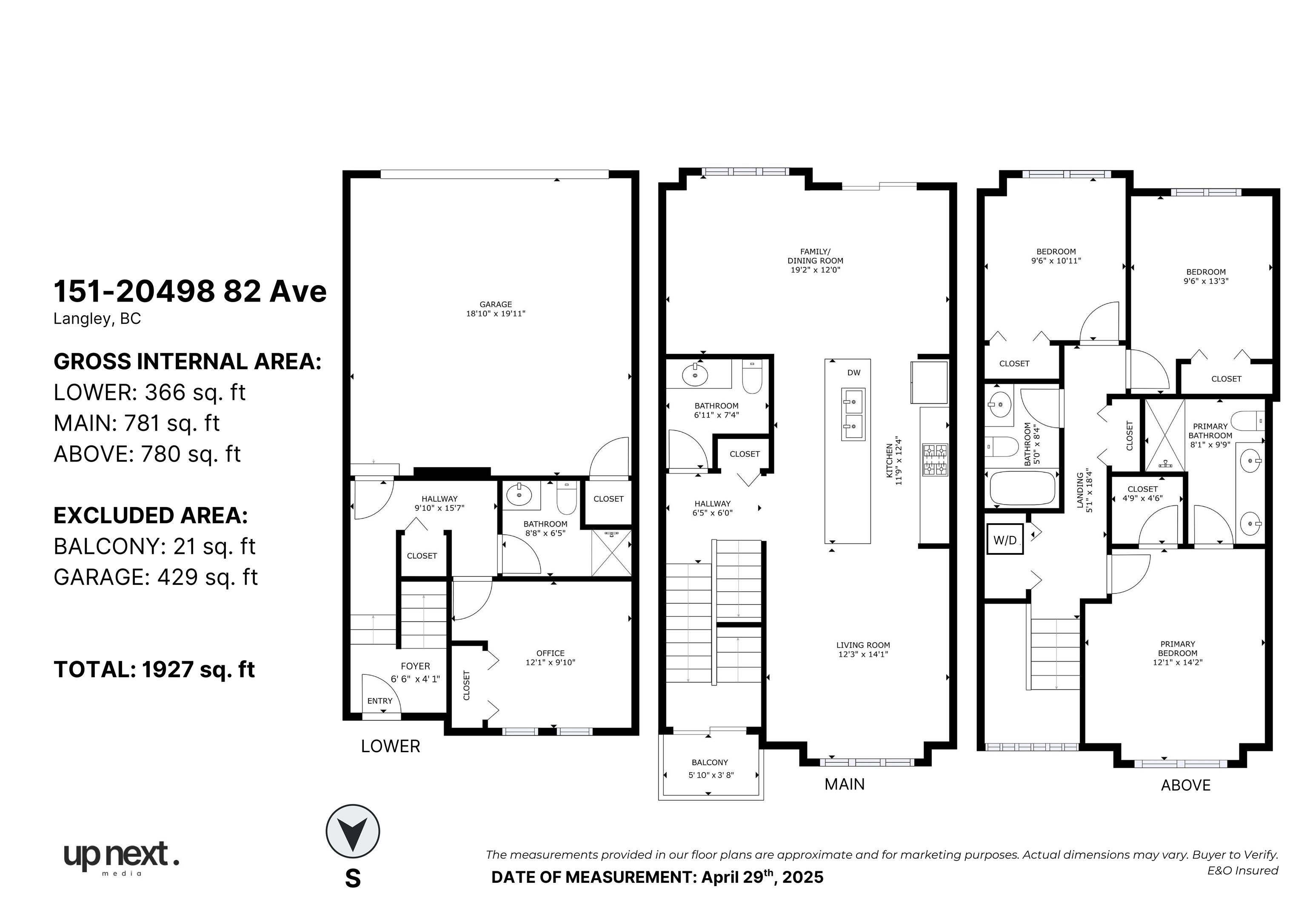 Langley, BC V2Y 0V1,20498 82 AVE #151