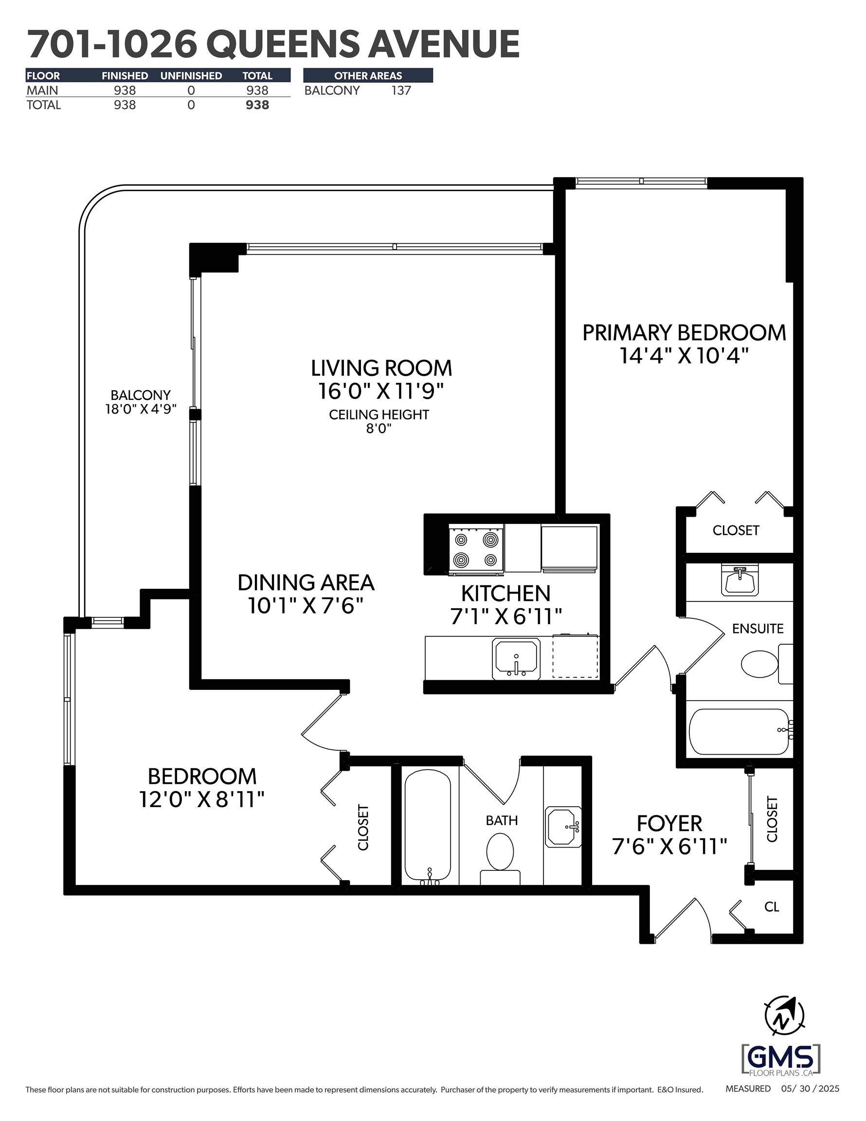 New Westminster, BC V3M 6B2,1026 Queens AVE #701