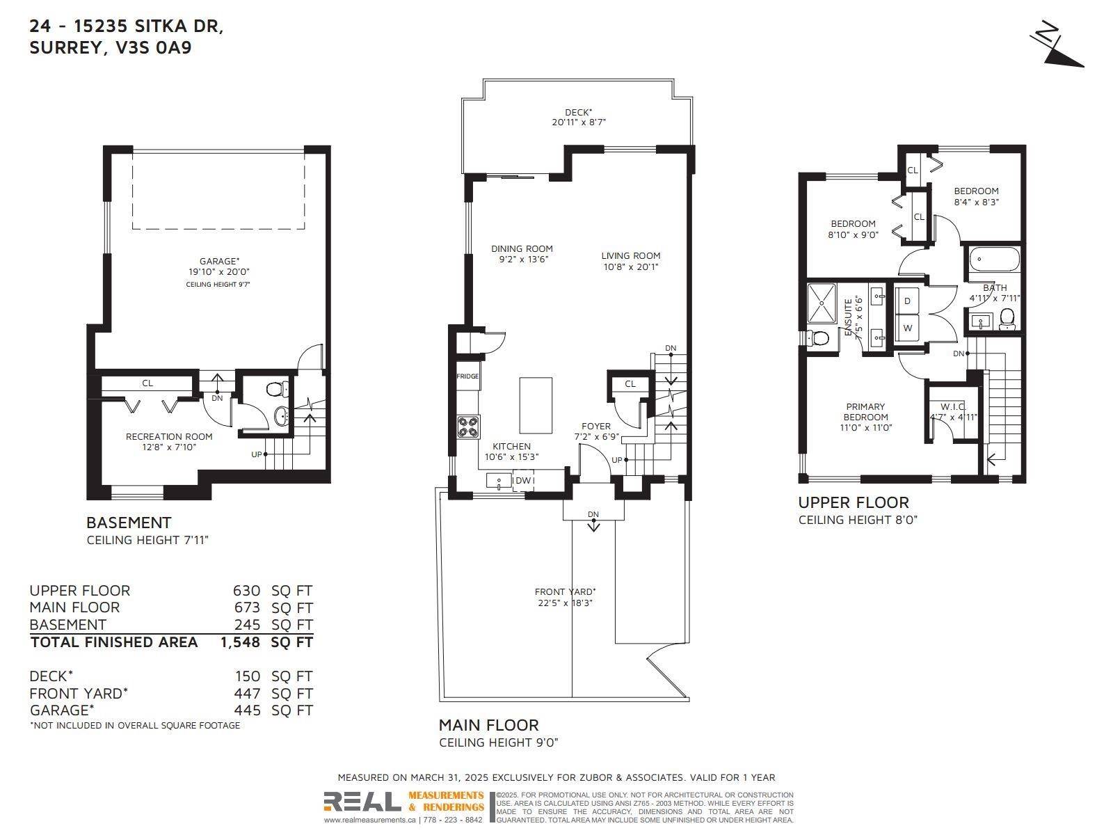 Surrey, BC V3S 0A9,15235 Sitka DR #24