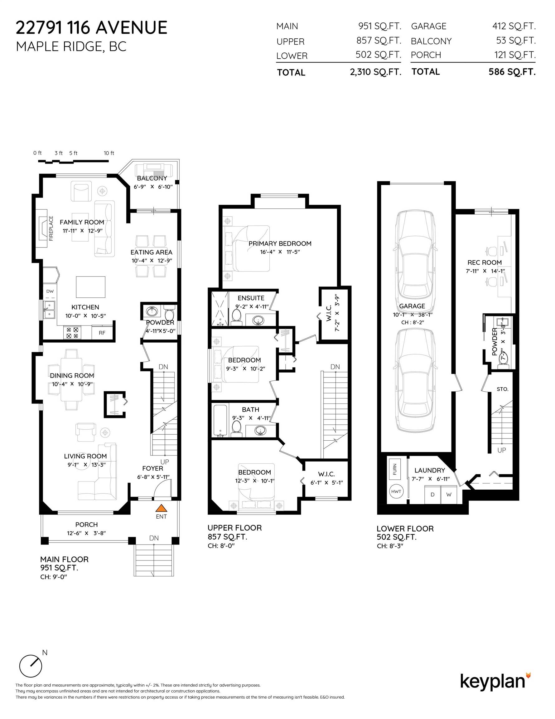 Maple Ridge, BC V2X 3N6,22791 116 AVE
