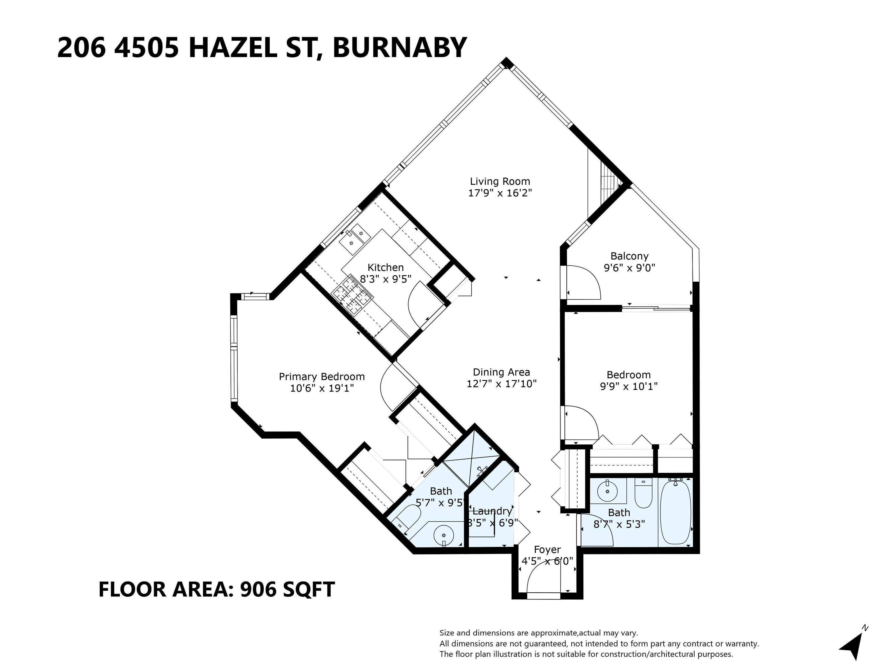 Burnaby, BC V5H 4T1,4505 Hazel ST #206