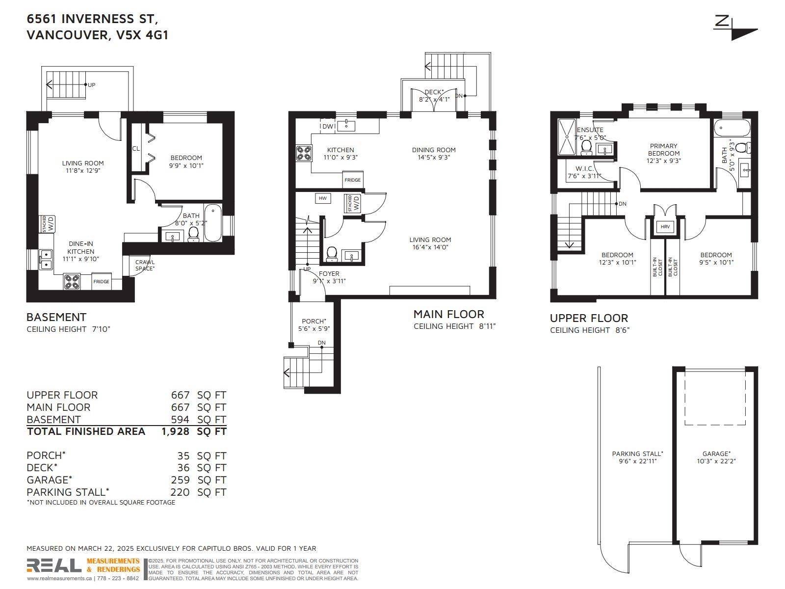 Vancouver, BC V5X 4G1,6561 Inverness ST