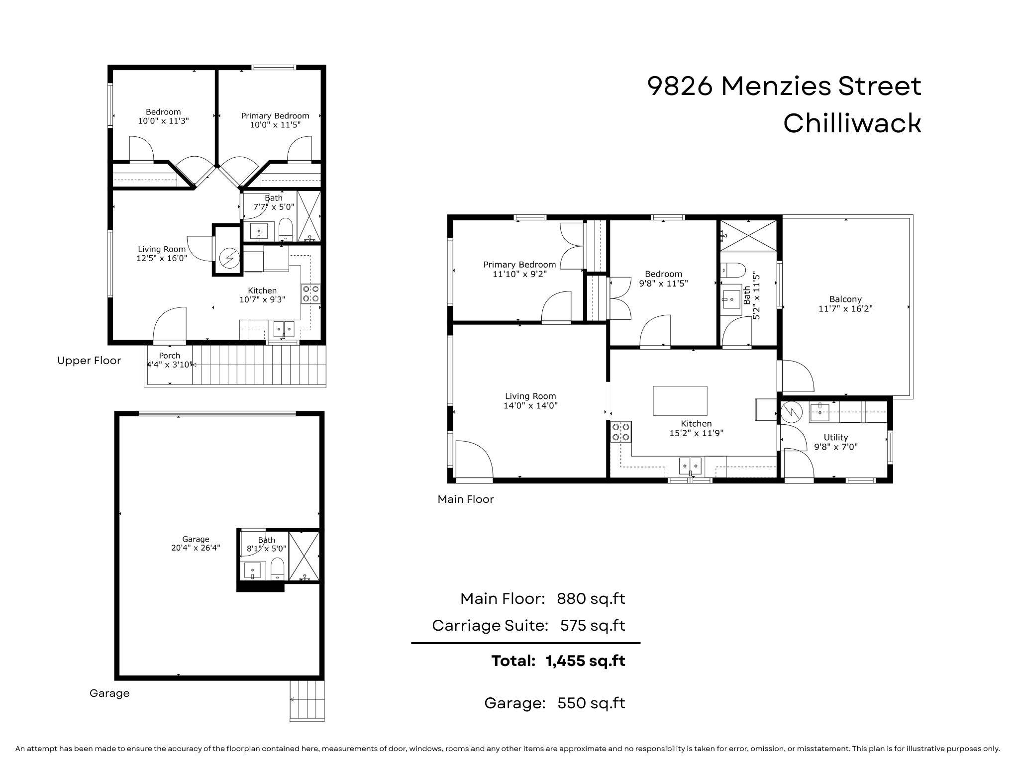 Chilliwack, BC V2P 6A1,9826 Menzies ST