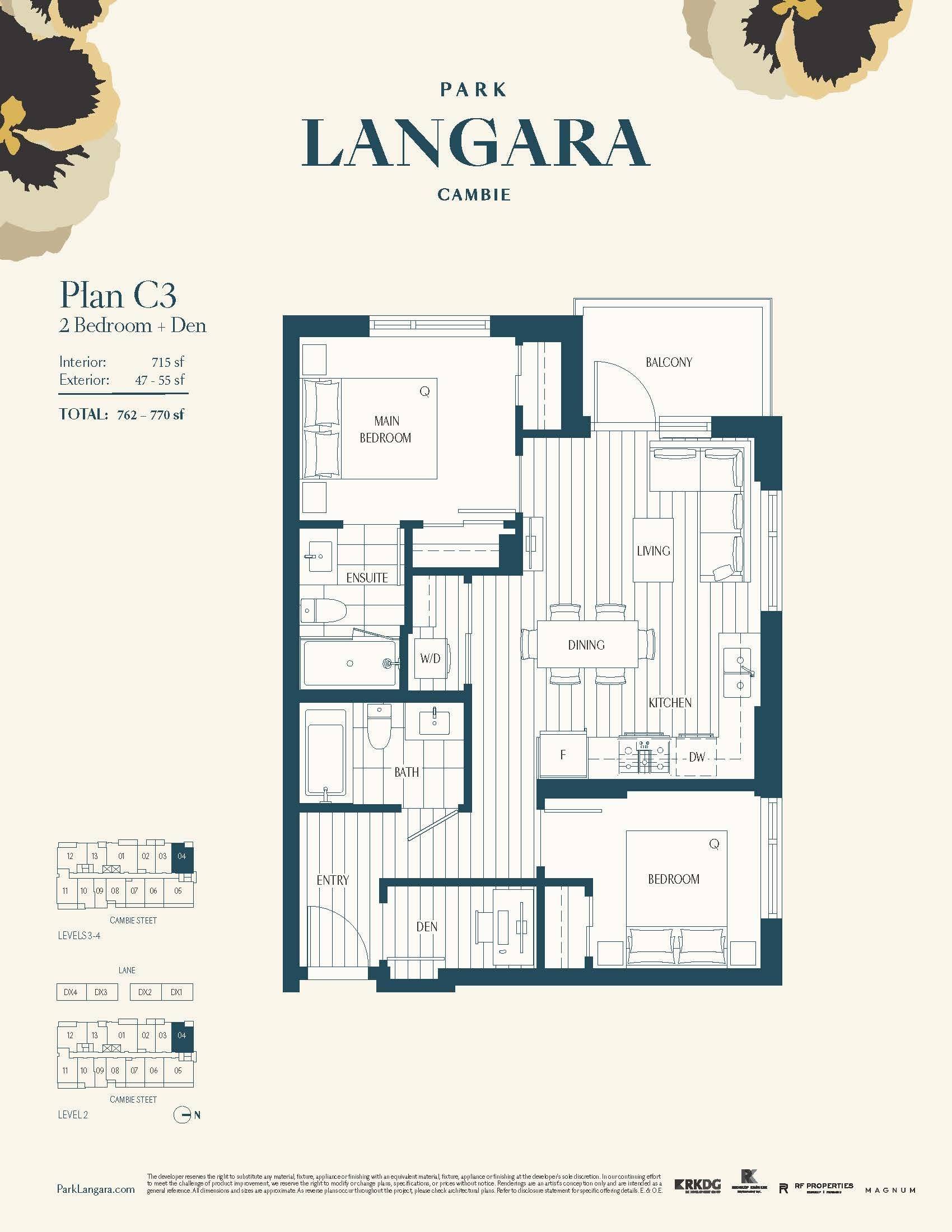 Vancouver, BC V6P 0M4,6859 Cambie ST #204