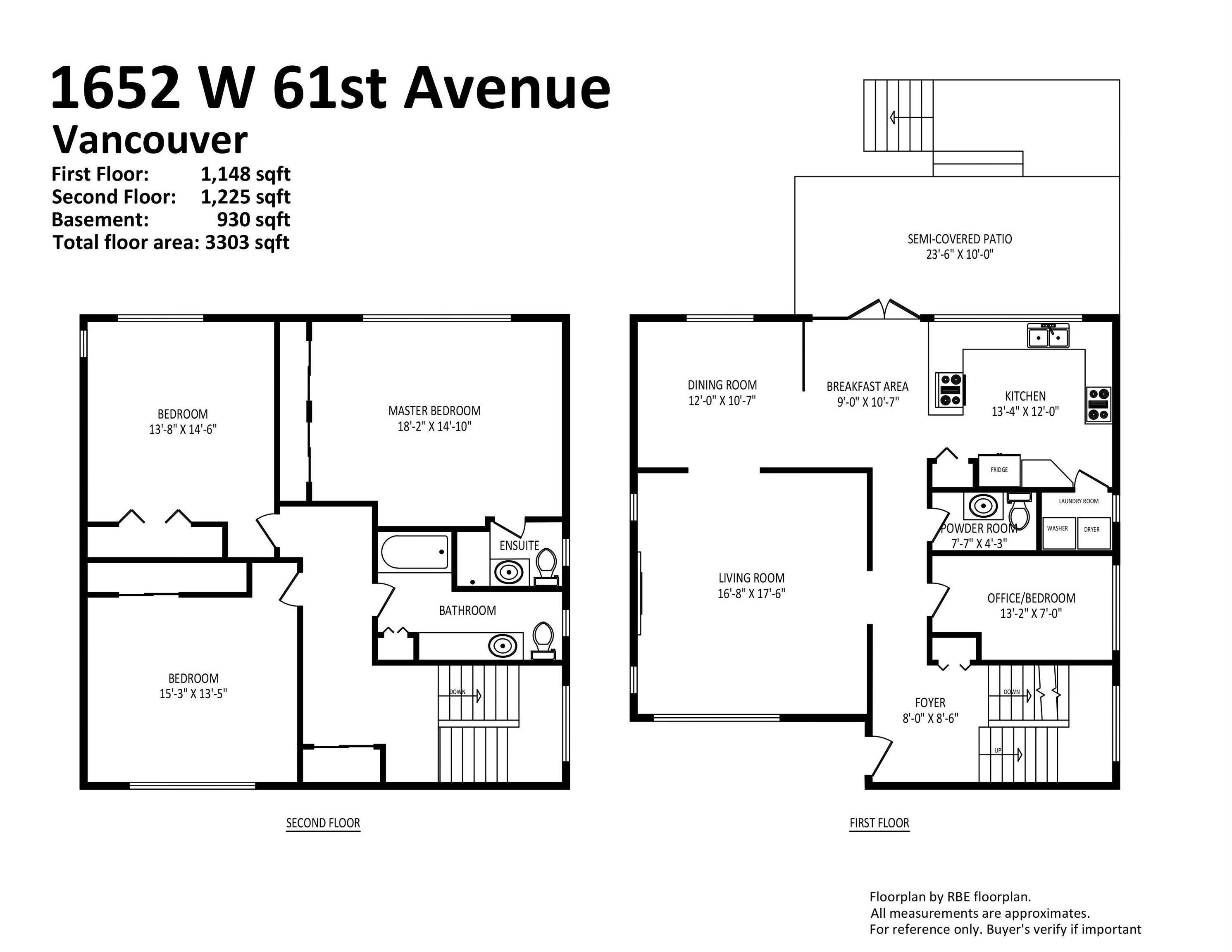 Vancouver, BC V6P 2C3,1652 W 61st AVE