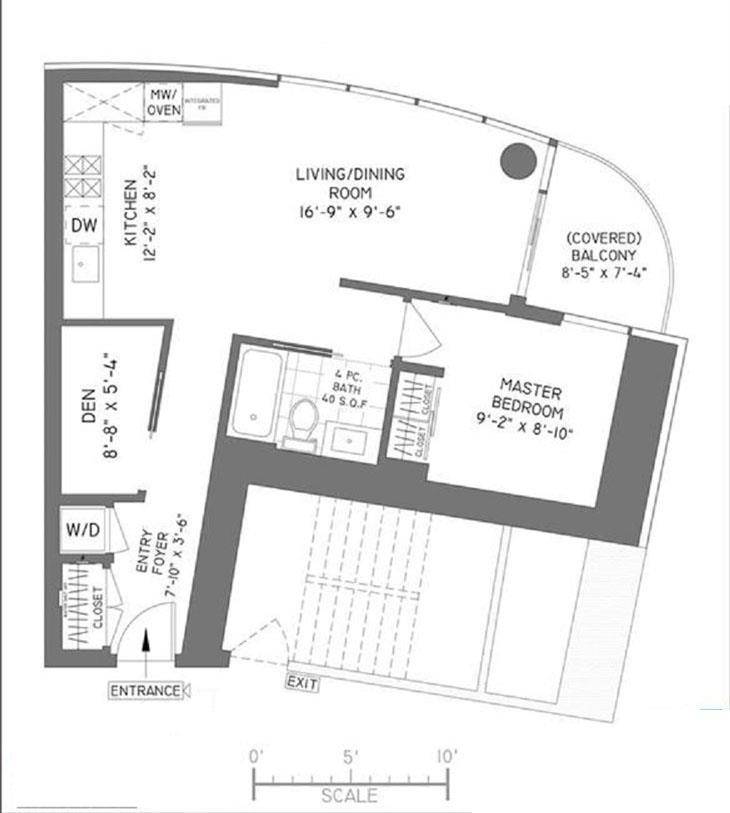 Vancouver, BC V6Z 0E8,87 Nelson ST #888