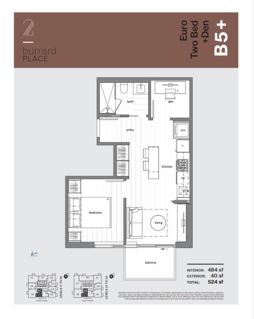 Vancouver, BC V6Z 1W2,1277 Hornby ST #3005