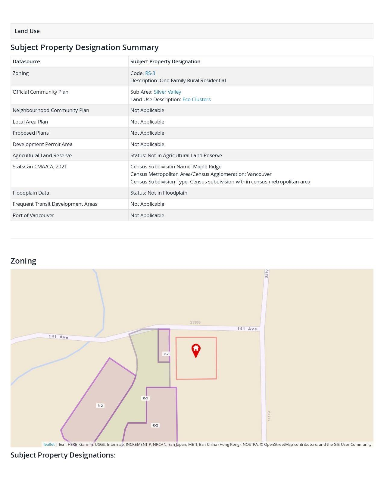 Maple Ridge, BC V4R 2R4,23380 141 AVE