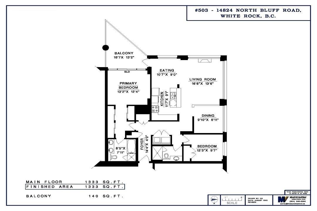 White Rock, BC V4B 3E2,14824 North Bluff RD #503
