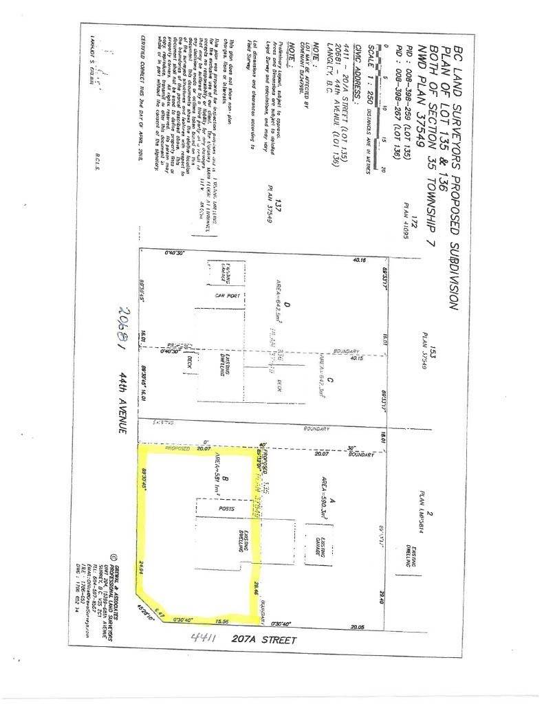 Langley, BC V3A 3E5,B 207a ST #Lot