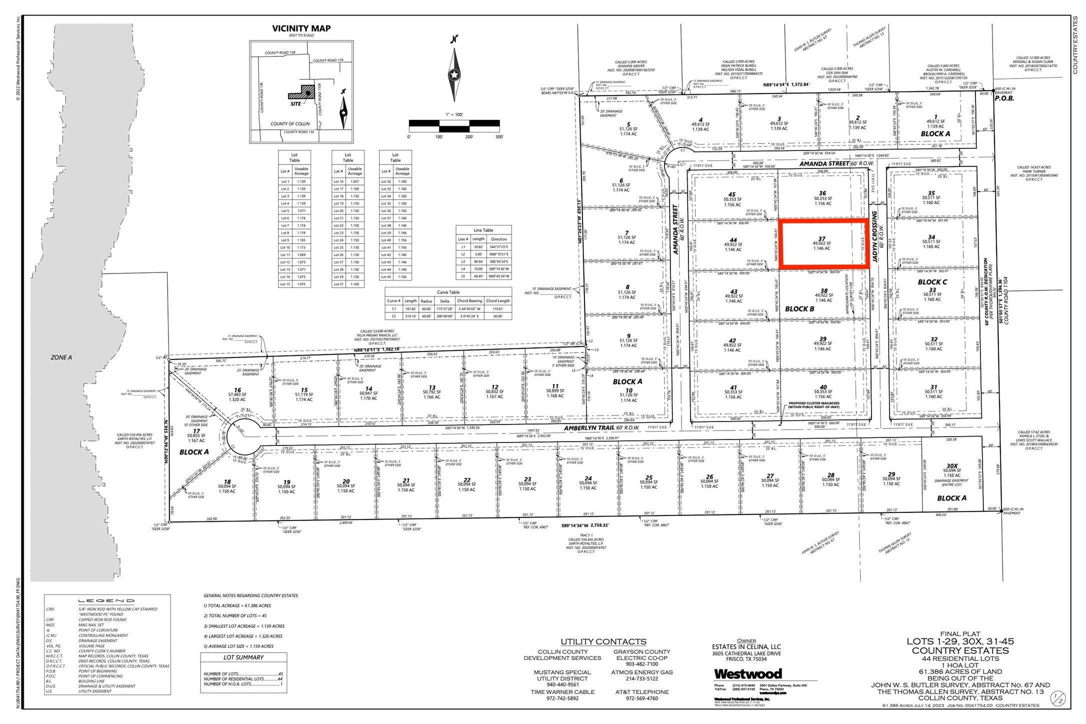 Celina, TX 75009,Lot 37 Jadyn XING