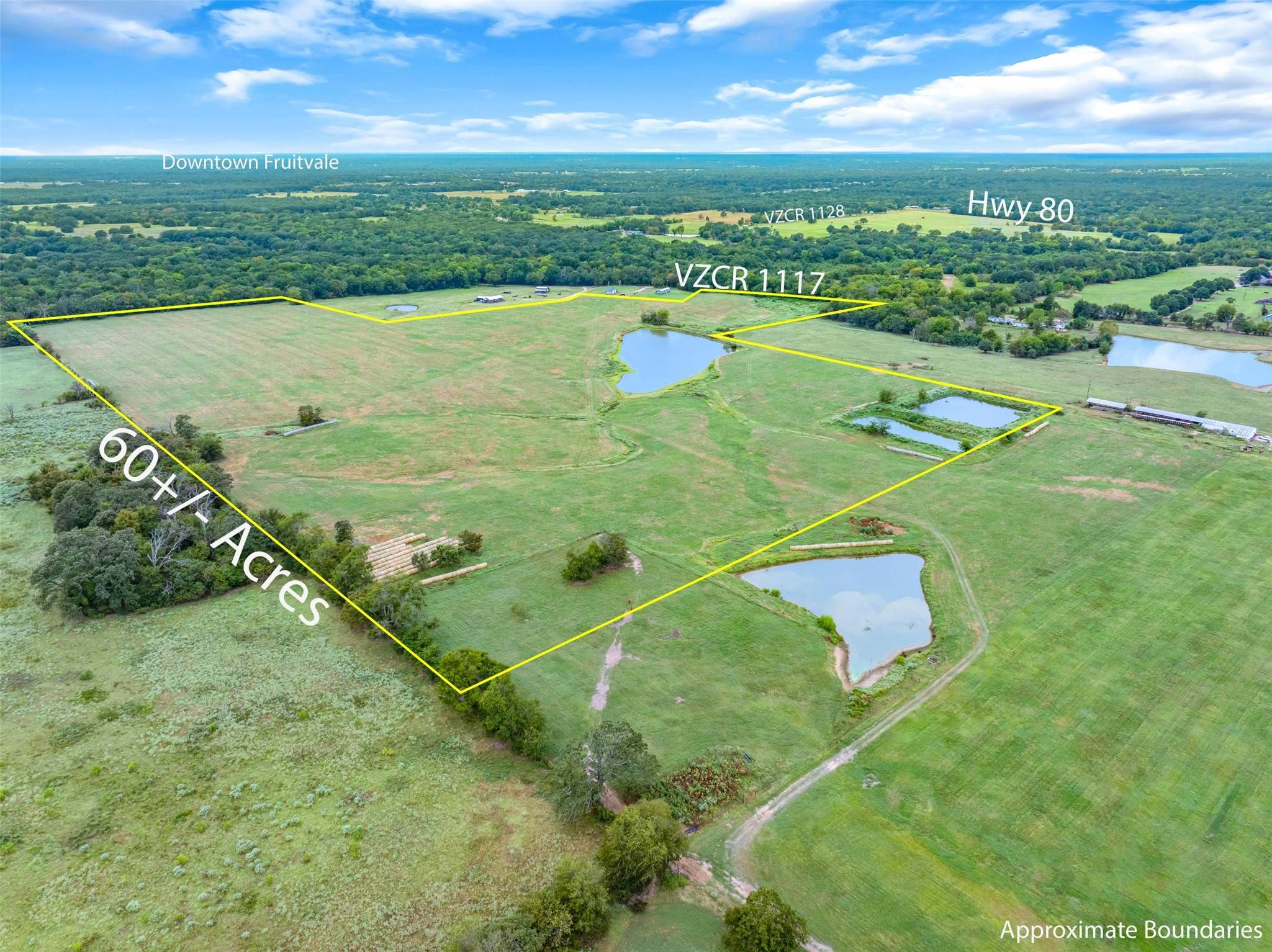 Grand Saline, TX 75140,TBD (60 Acres) VZ County Road 1117