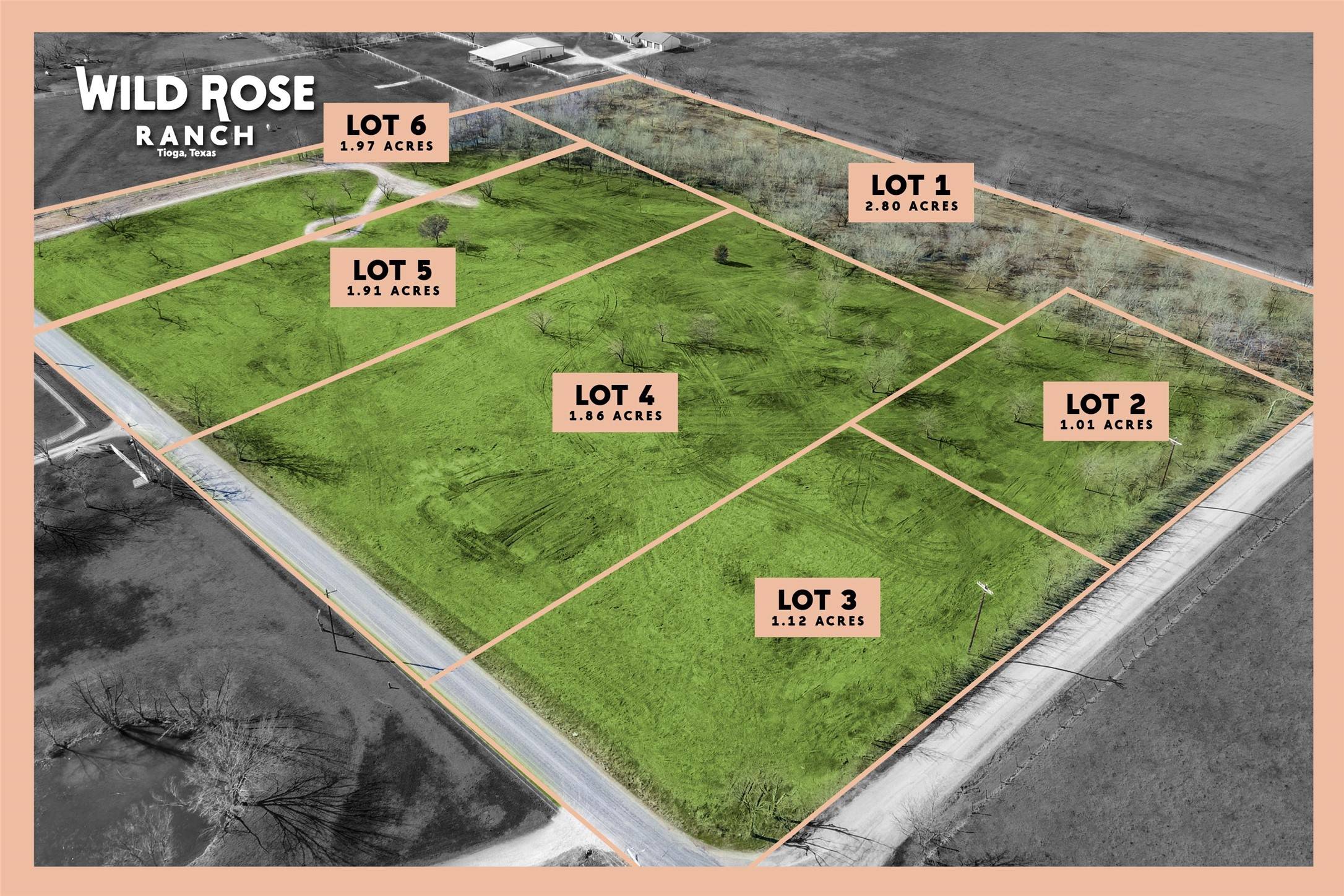 Tioga, TX 76271,Lot 4 - 1.86 Acres Calk RD