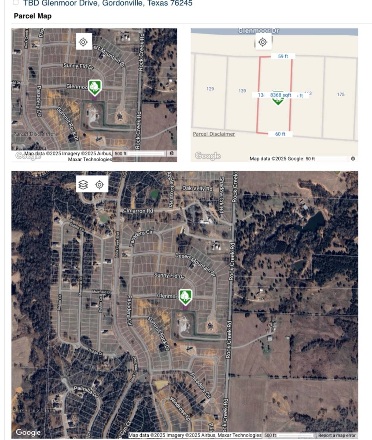 Gordonville, TX 76245,TBD Glenmoor DR