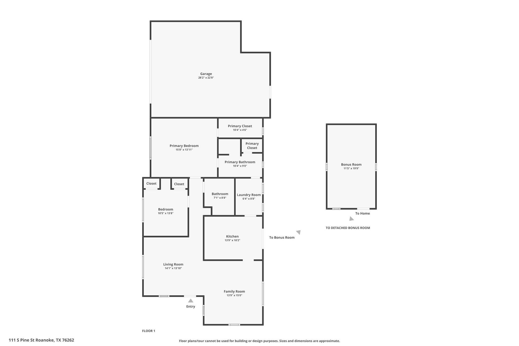 Roanoke, TX 76262,111 S Pine ST