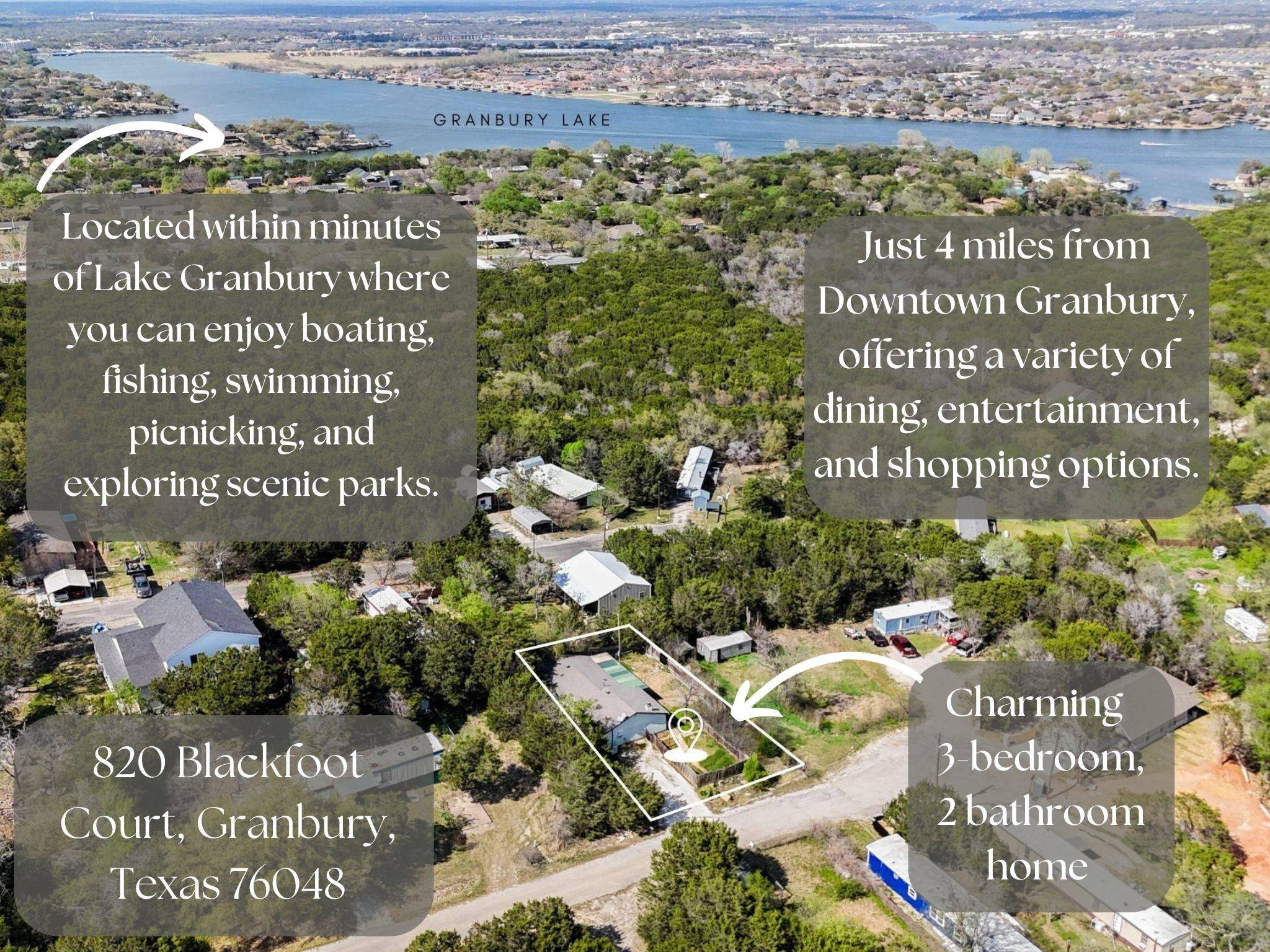 Granbury, TX 76048,820 Blackfoot CT