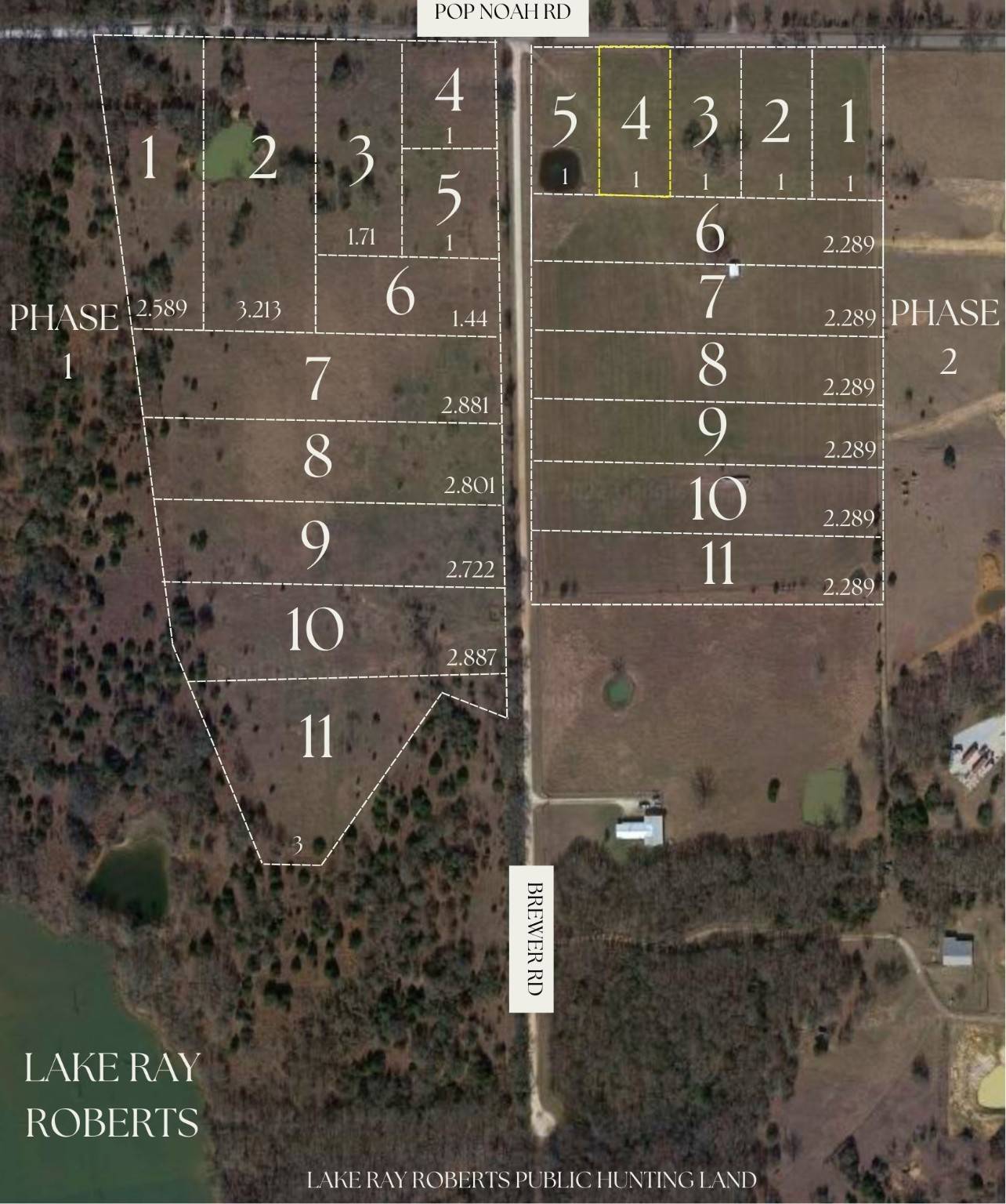 Tioga, TX 76271,Phase 2 Lot 4 Pop Noah RD