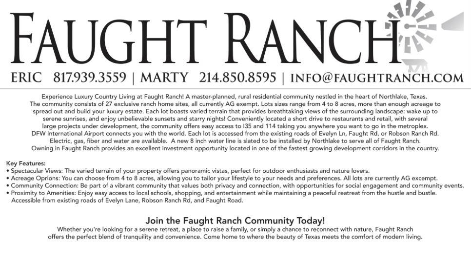 Northlake, TX 76226,Lot 10 Faught Road RD