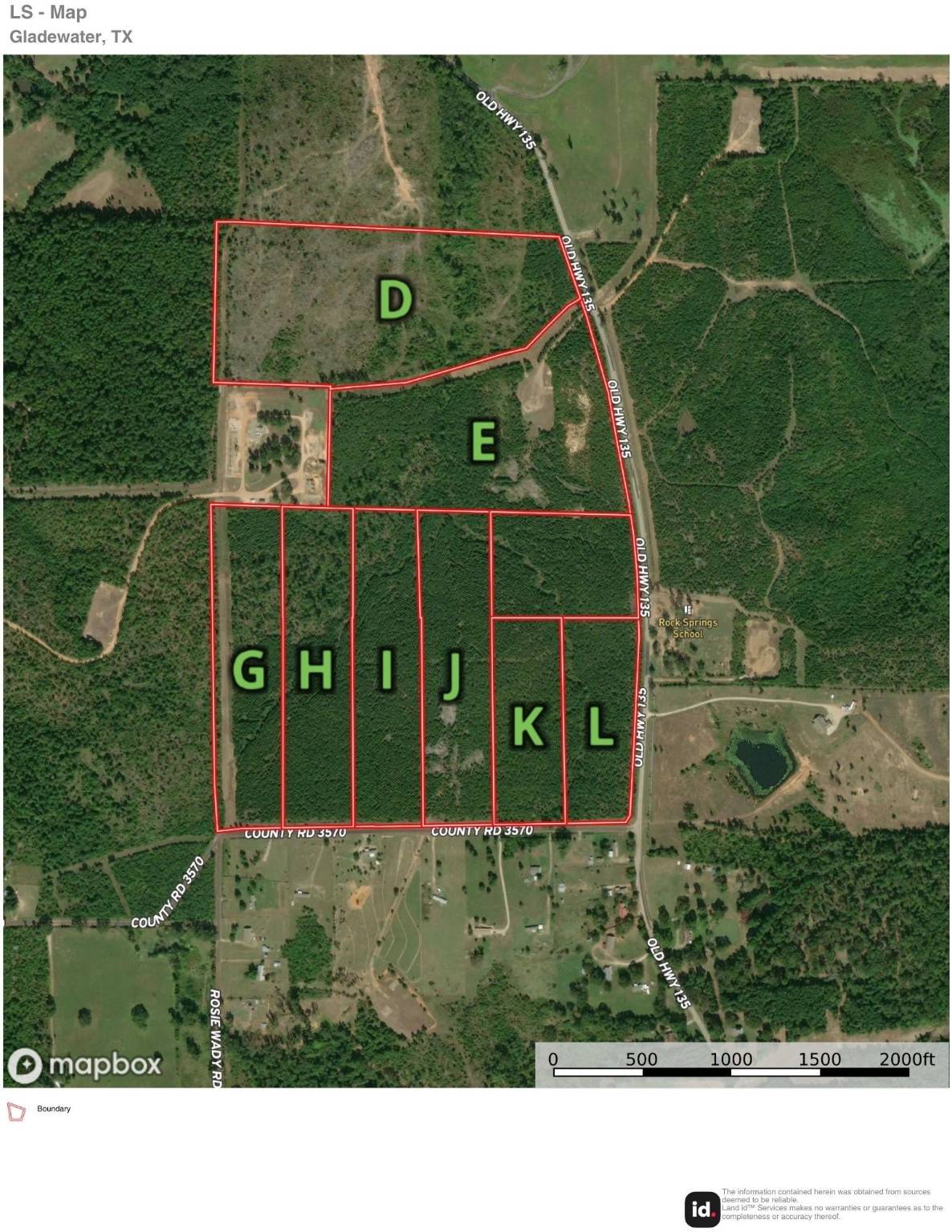 Gladewater, TX 75647,TBD-H Lincoln Springs Rd