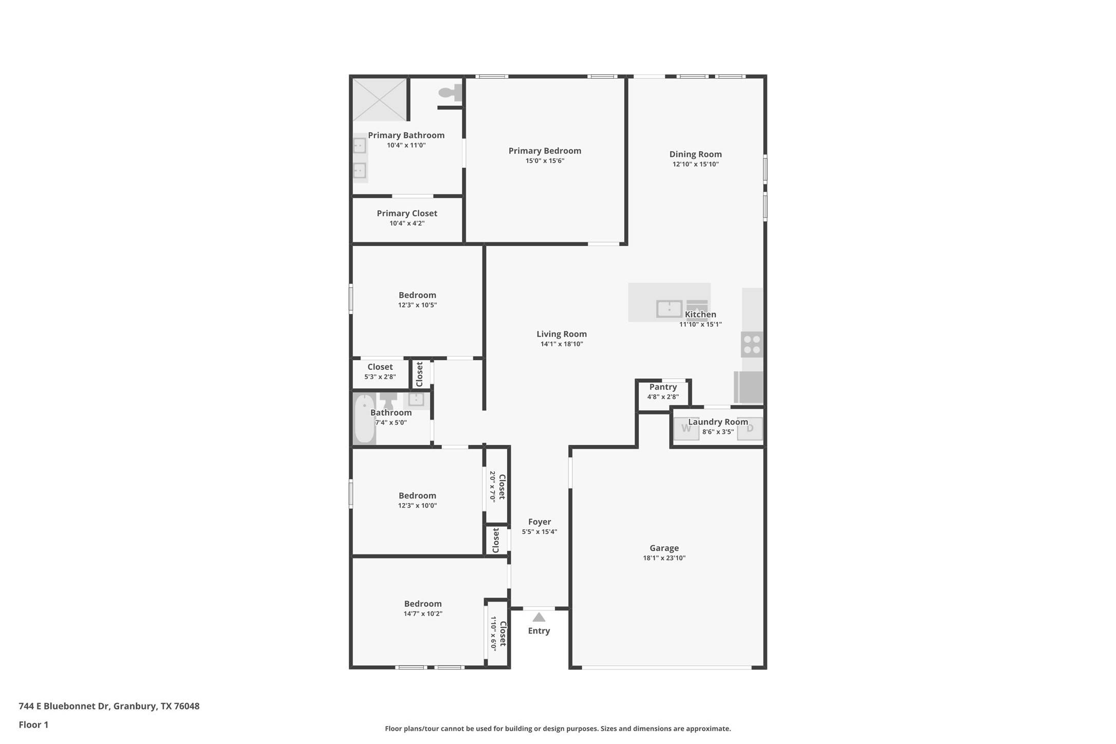 Granbury, TX 76048,744 E bluebonnet DR