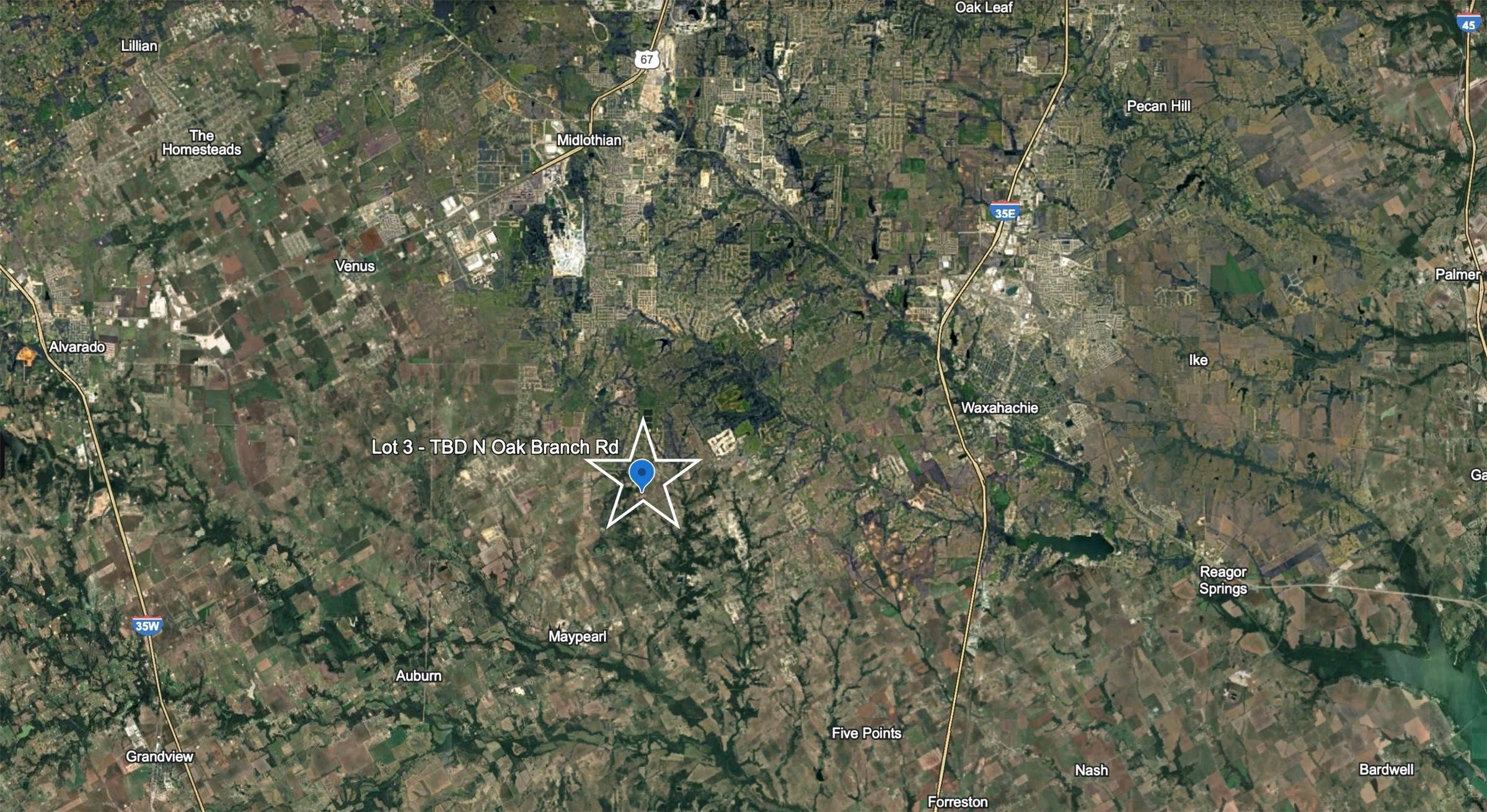 Waxahachie, TX 75167,LOT 3 - TBD N Oak Branch RD
