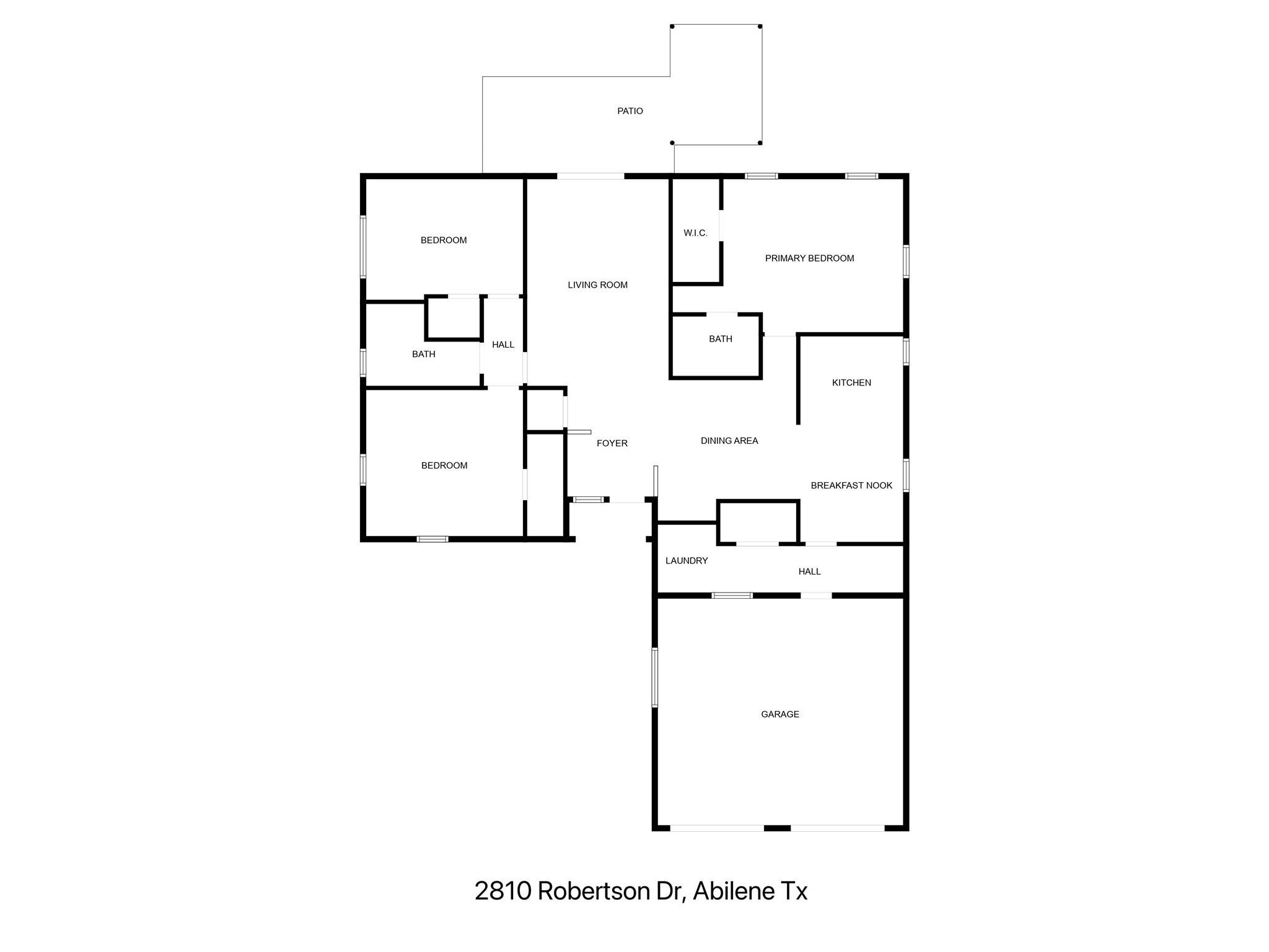 Abilene, TX 79606,2810 Robertson DR