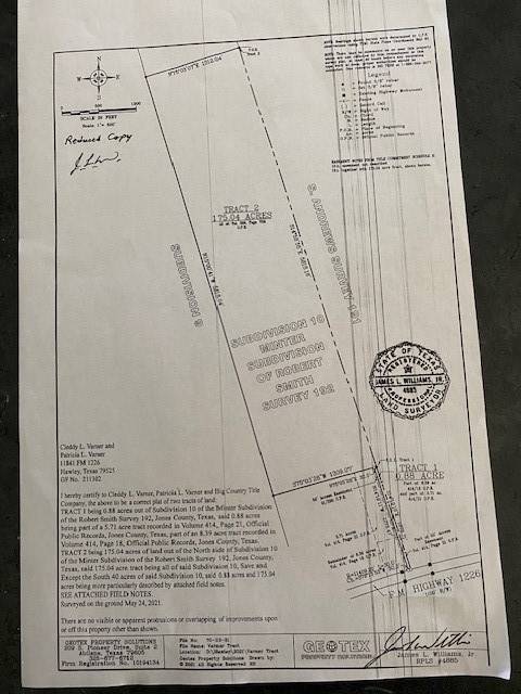 Hawley, TX 79525,11653 FM 1226 Parcel B