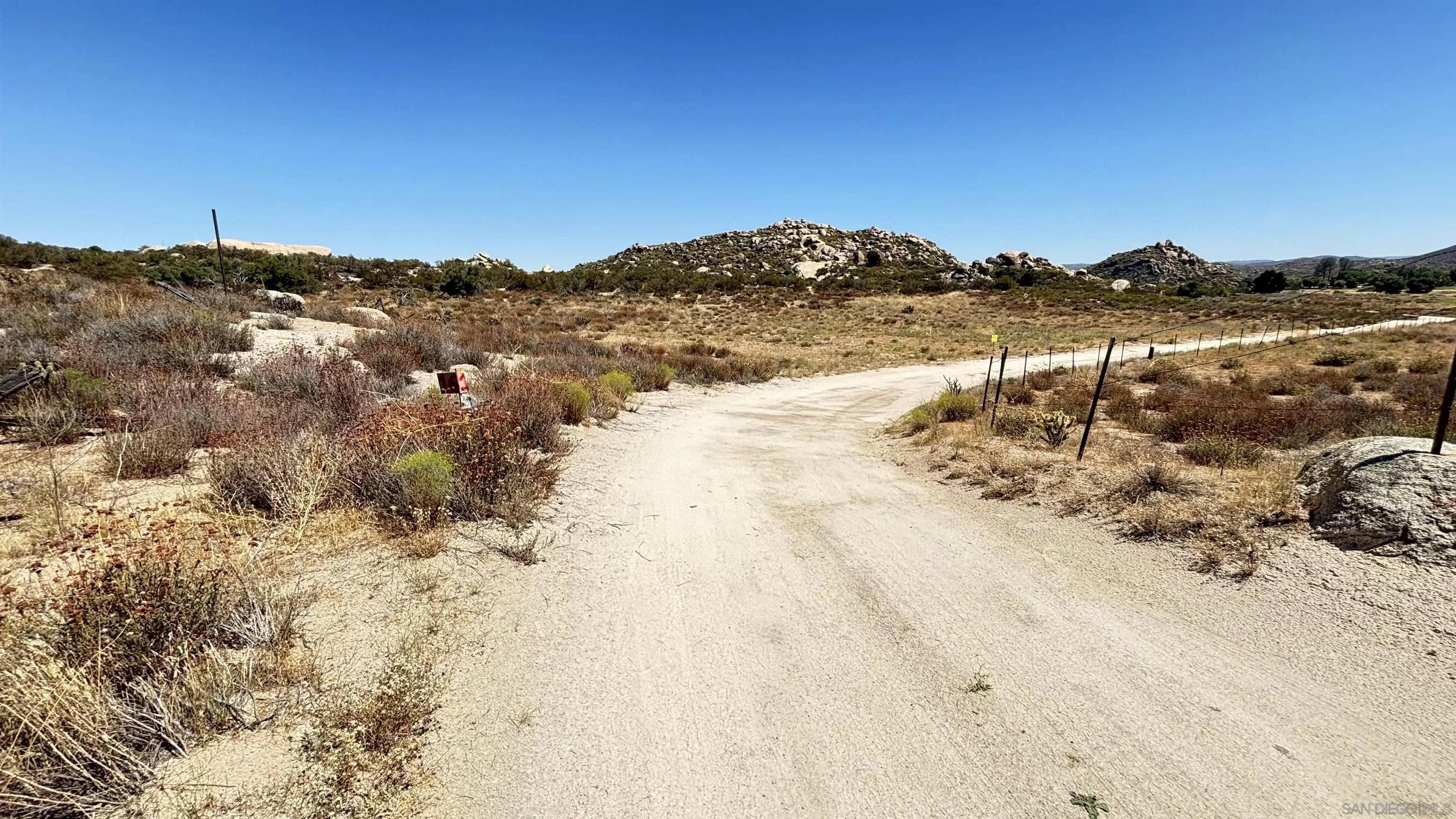Boulevard, CA 91905,01 Jewel Valley Rd. #1
