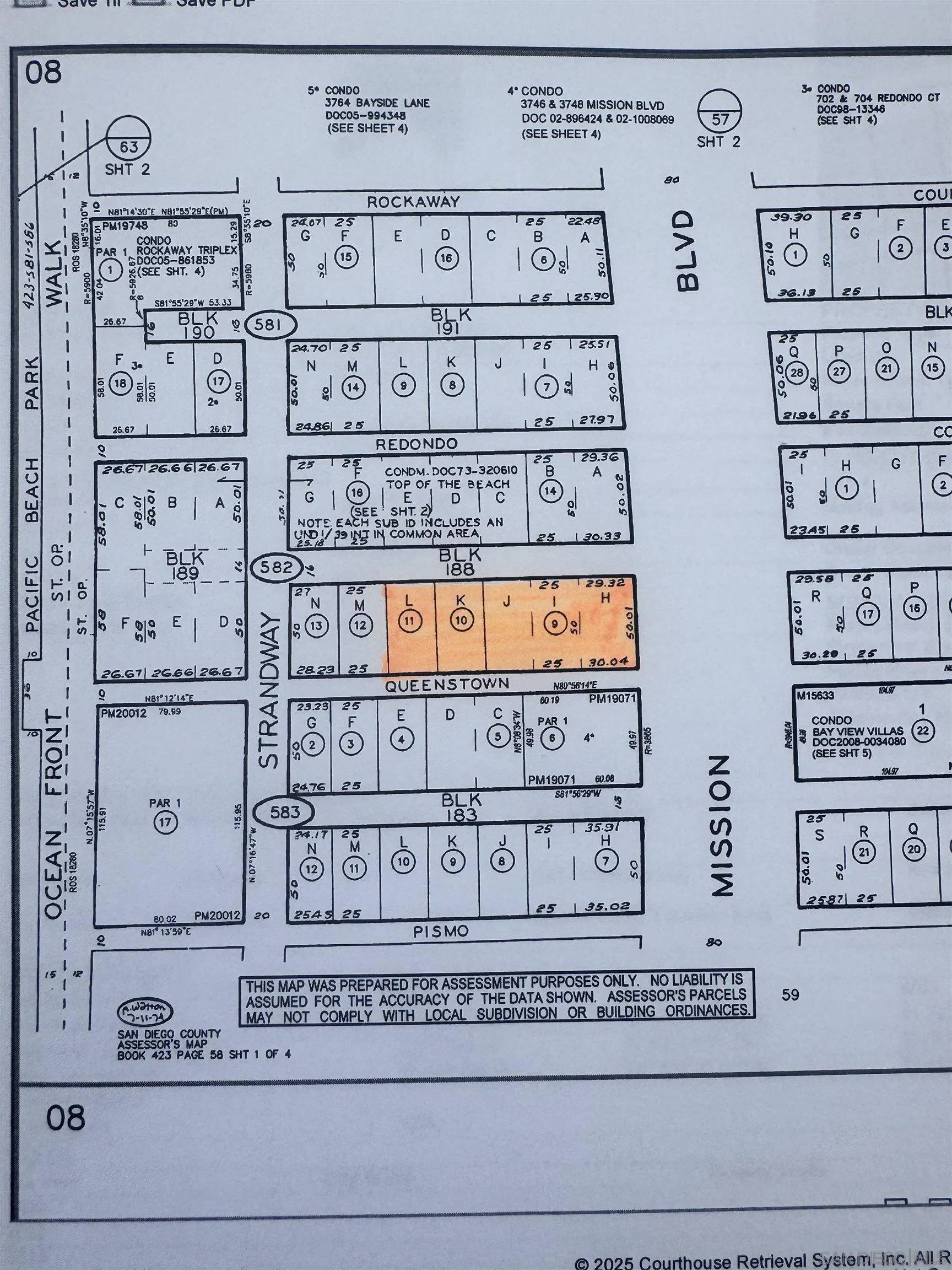 San Diego, CA 92109,3756-58 mission blvd #H,I,J,K,L