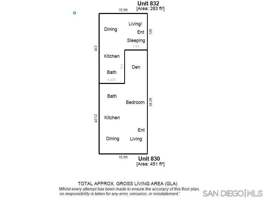 San Diego, CA 92109,830-832 Pismo Ct