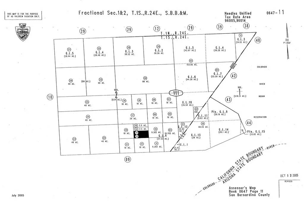 Vidal, CA 92242,2 AKA S. of Old Parker Road
