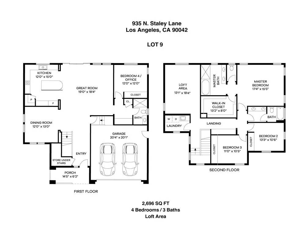 Los Angeles, CA 90042,935 N STALEY Lane